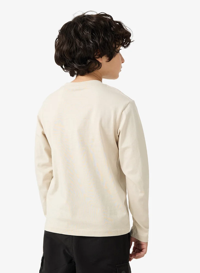 Jack & Jones Junior Kids Jjesoho Logo Crew Neck T-Shirt